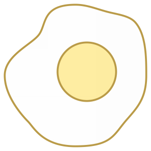 Fried egg PNG-61131